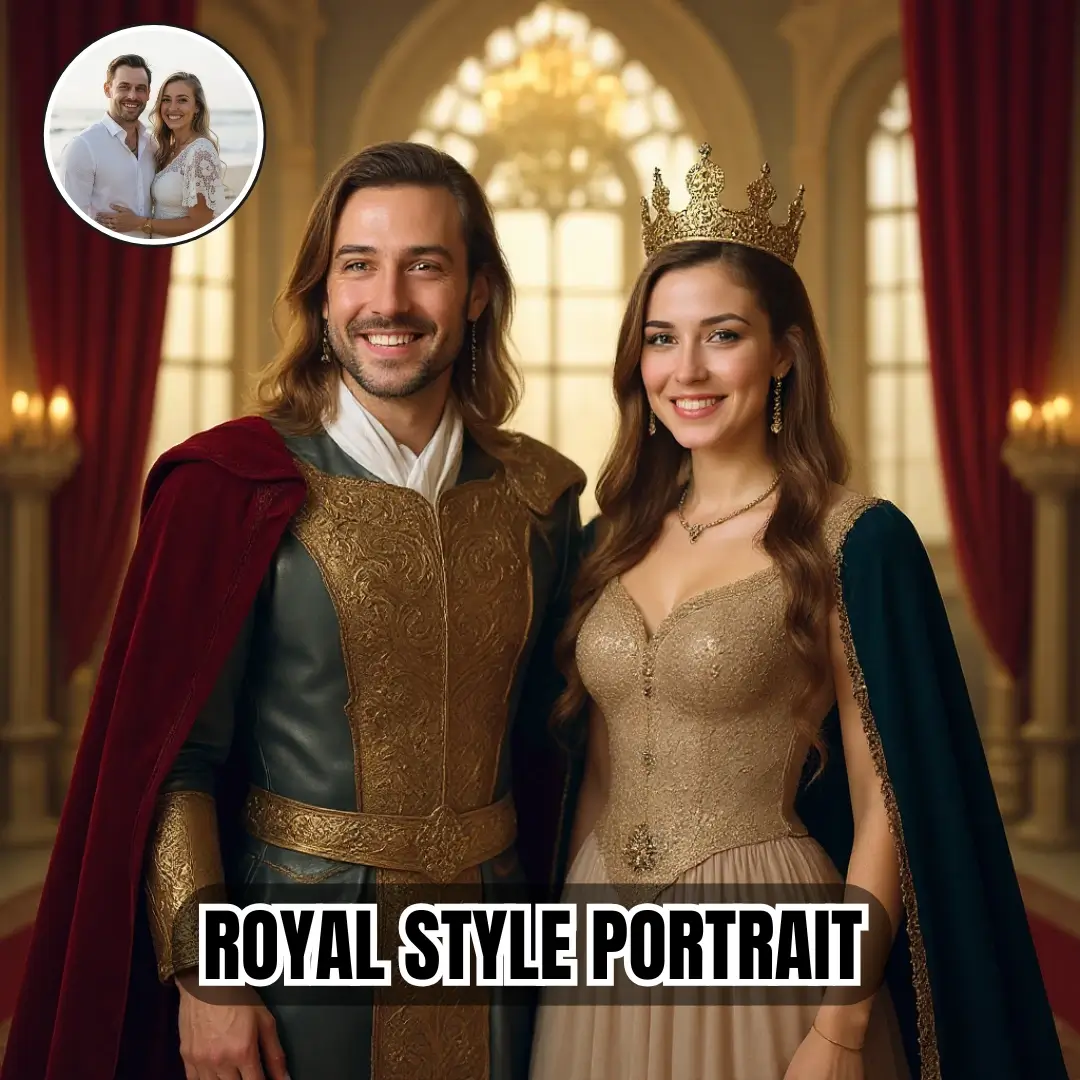 Royal Style Portrait