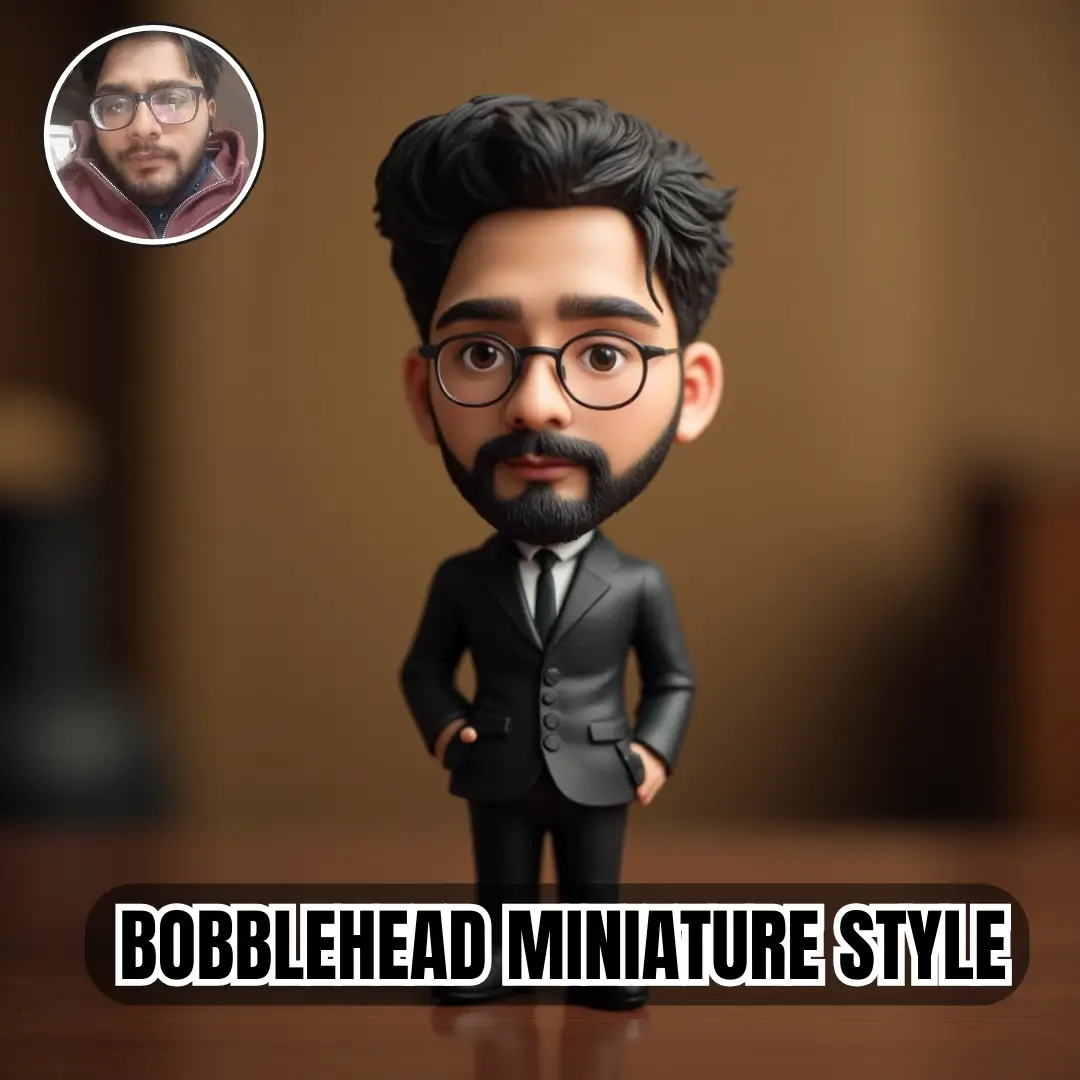Bobblehead Miniature Style
